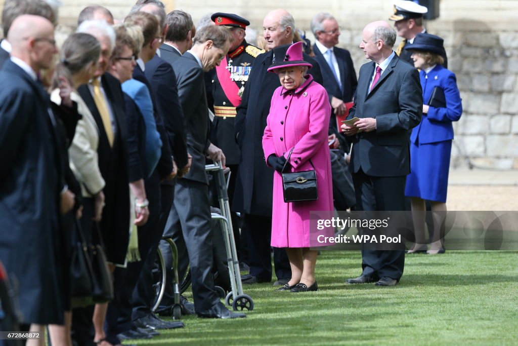 Queen Elizabeth II Celebrates The 40th Anniversary Of Motability