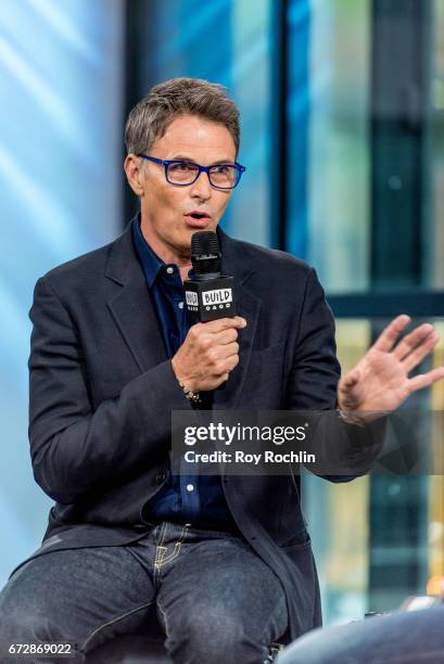 Actor Tim Daly discusses the Creative Coalition with the Build Series at Build Studio on April 25, 2017 in New York City.