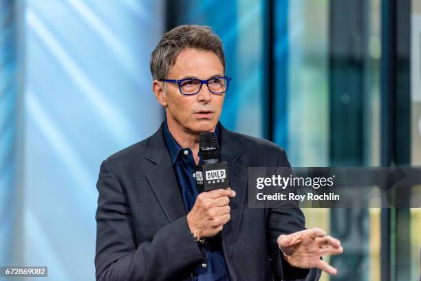 Actor Tim Daly discusses the Creative Coalition with the Build Series at Build Studio on April 25, 2017 in New York City.