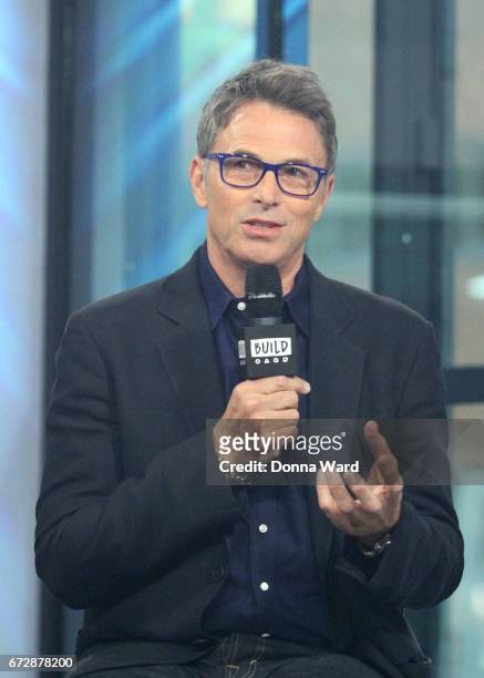 Tim Daly appears to promote "The Creative Coalition" during the BUILD Series at Build Studio on April 25, 2017 in New York City.