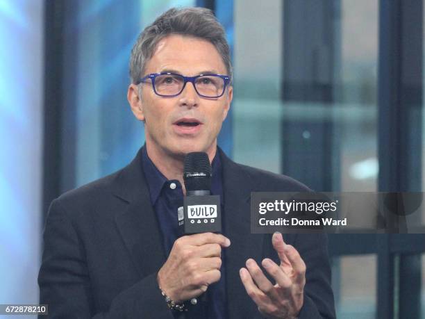 Tim Daly appears to promote "The Creative Coalition" during the BUILD Series at Build Studio on April 25, 2017 in New York City.