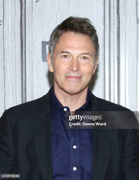 Tim Daly appears to promote "The Creative Coalition" during the BUILD Series at Build Studio on April 25, 2017 in New York City.