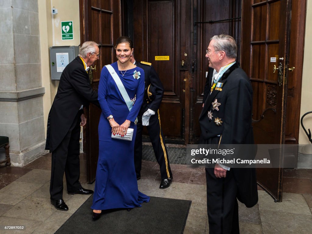Crown Princess Victoria Of Sweden Attends the Royal Patriotic Society's Annual Event