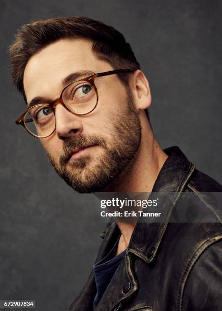 Ryan Eggold from 'Literally, Right Before Aaron' poses at the 2017 Tribeca Film Festival portrait studio on April 24, 2017 in New York City.