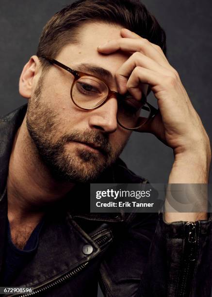 Ryan Eggold from 'Literally, Right Before Aaron' poses at the 2017 Tribeca Film Festival portrait studio on April 24, 2017 in New York City.