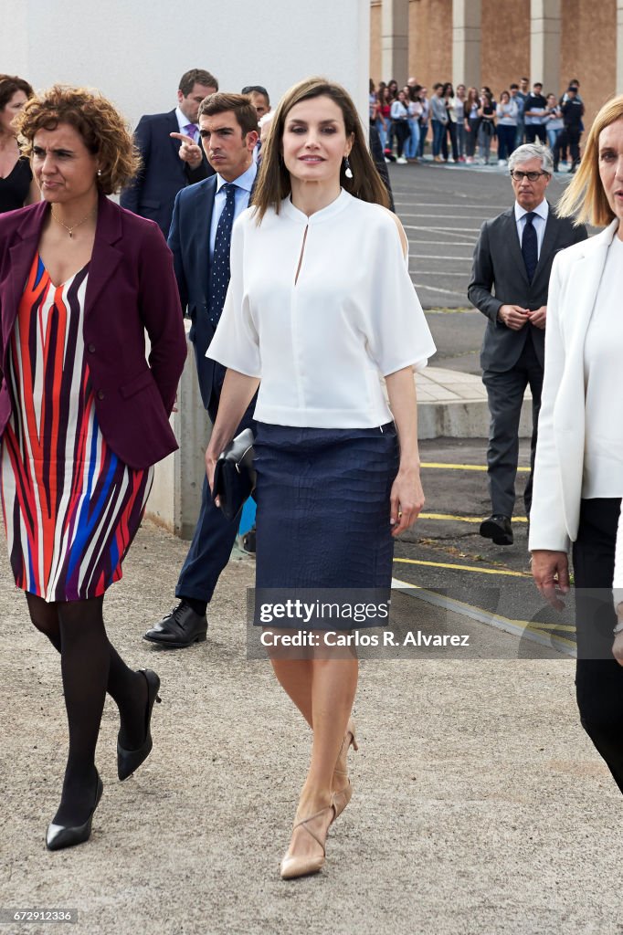 Spanish Royals Visit Tenerife