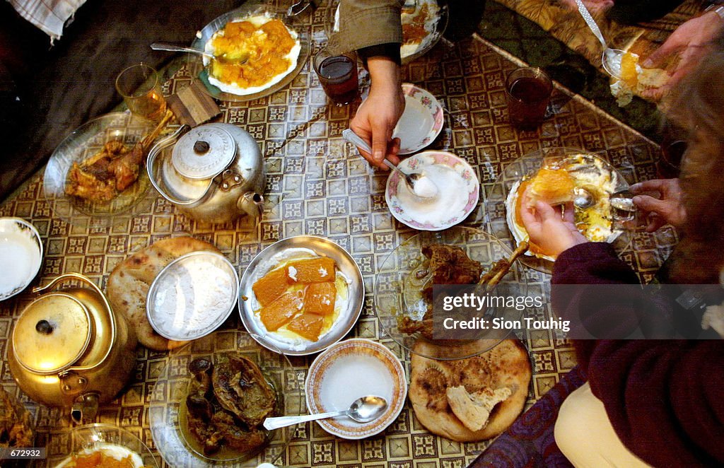 Thanksgiving Dinner in Afghanistan