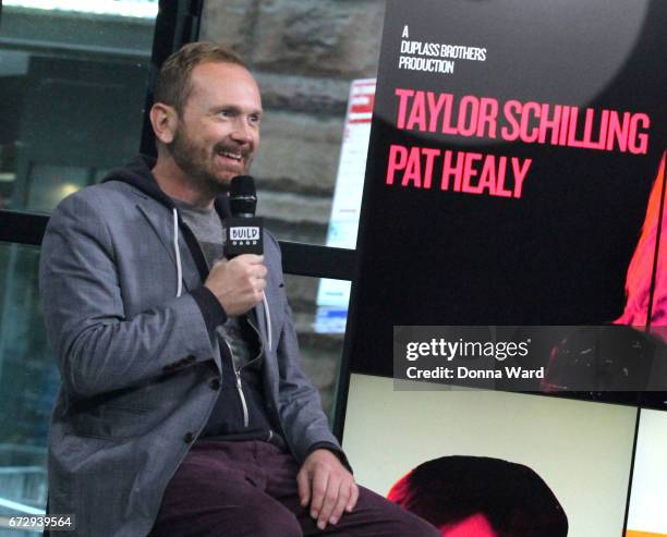 Pat Healy appears to promote "Take Me" during the BUILD Series at Build Studio on April 25, 2017 in New York City.