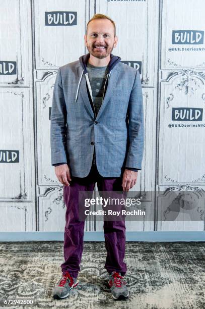 Actor Pat Healy discusses "Take Me" with the Build Series at Build Studio on April 25, 2017 in New York City.