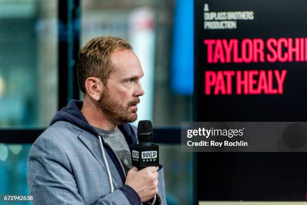 Actor Pat Healy discusses "Take Me" with the Build Series at Build Studio on April 25, 2017 in New York City.