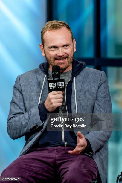 Actor Pat Healy discusses "Take Me" with the Build Series at Build Studio on April 25, 2017 in New York City.