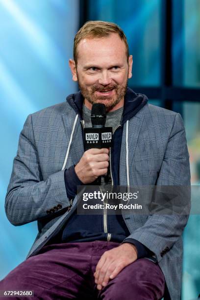 Actor Pat Healy discusses "Take Me" with the Build Series at Build Studio on April 25, 2017 in New York City.