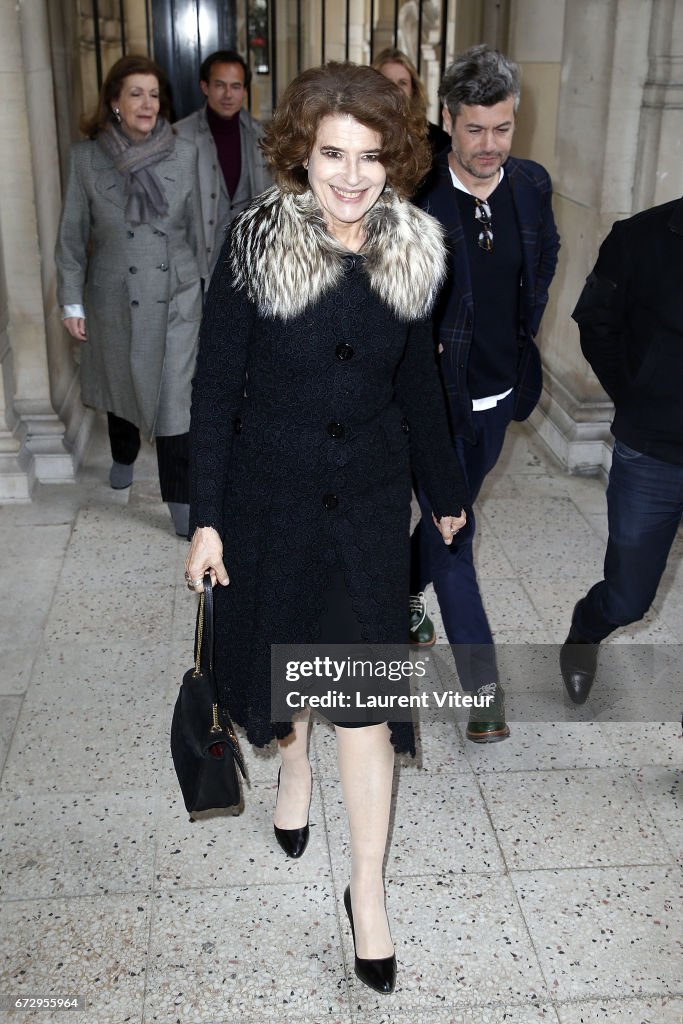 "Dalida, Une Garde-Robe De La Ville A La Scene" Exbition : Photo Call At Palais Galliera In Paris