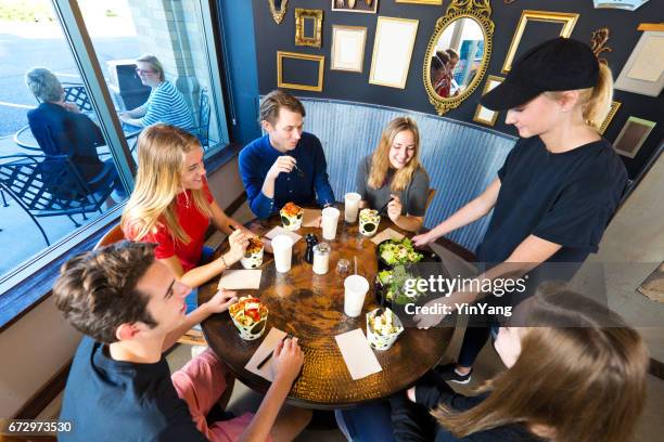 Group Ordering 57 Group Of People Ordering Food In Deli Stock Photos, High-Res ...