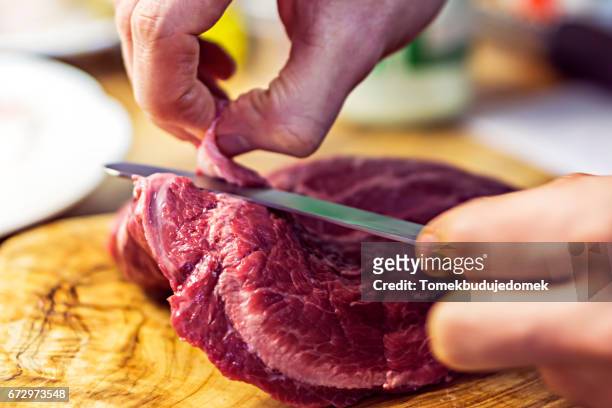 meat - essen zubereiten stock pictures, royalty-free photos & images