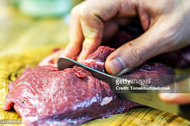 meat - kochberuf stock pictures, royalty-free photos & images