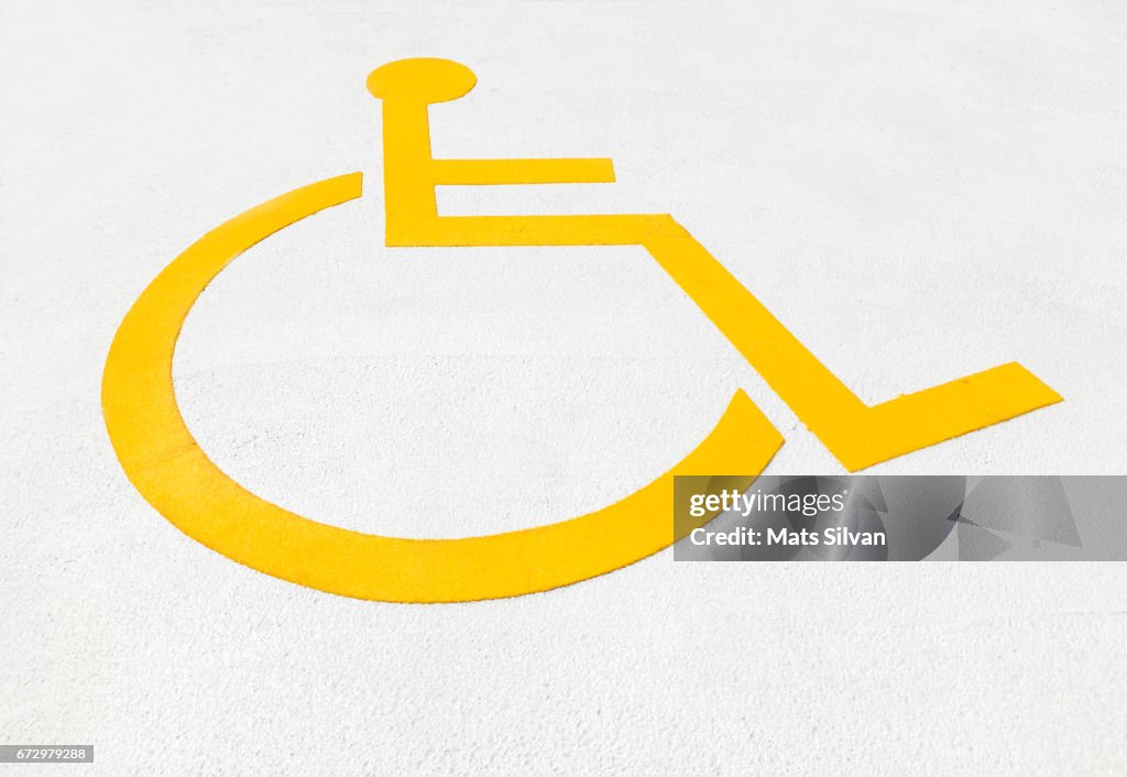 Wheelchair symbol