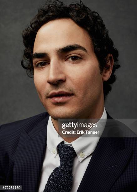 Zac Posen from 'House Of Z' poses at the 2017 Tribeca Film Festival portrait studio on on April 23, 2017 in New York City.