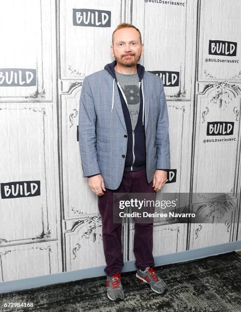 Actor/director Pat Healy attends Build Series to discuss 'Take Me' at Build Studio on April 25, 2017 in New York City.