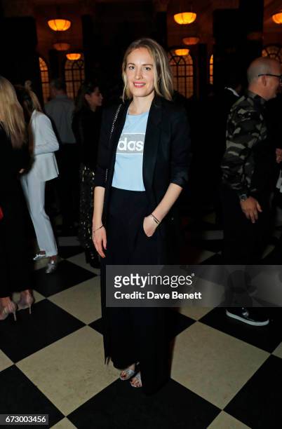 Polly Morgan attends a pre-opening dinner hosted by Kate Bryan at Zobler's Delicatessen at The Ned London on April 25, 2017 in London, England.