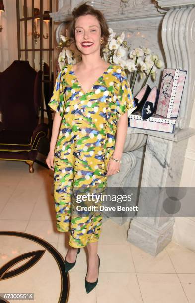 Camilla Rutherford attends a VIP dinner celebrating Mrs Alice for French Sole at The Connaught Hotel on April 25, 2017 in London, England.