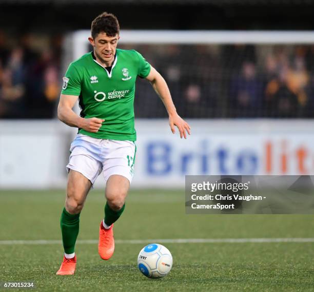 Lincoln City's Sean Long during the Vanarama National League match between Maidstone United and Lincoln City at Gallagher Stadium on April 25, 2017...