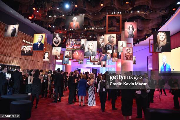 General view of atmosphere during 2017 Time 100 Gala at Jazz at Lincoln Center on April 25, 2017 in New York City.