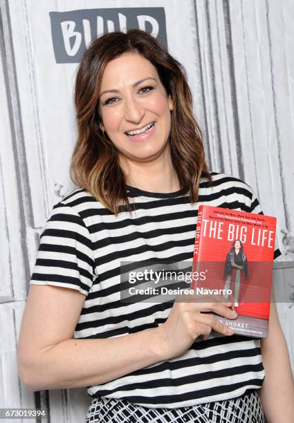 Writer and editor Ann Shoket attends Build Series to discuss 'The Big Life' at Build Studio on April 25, 2017 in New York City.