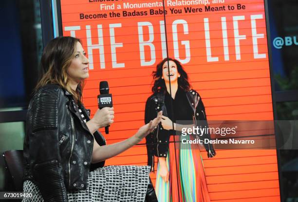 Writer and editor Ann Shoket attends Build Series Ann Shoket to discuss 'The Big Life' at Build Studio on April 25, 2017 in New York City.