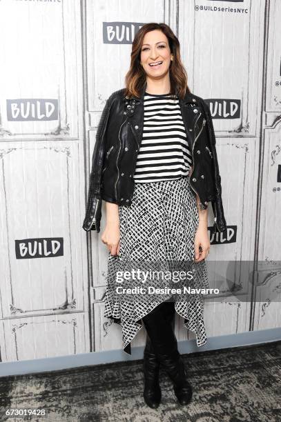 Writer and editor Ann Shoket attends Build Series to discuss 'The Big Life' at Build Studio on April 25, 2017 in New York City.