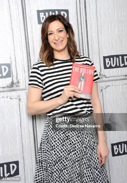 Writer and editor Ann Shoket attends Build Series Ann Shoket to discuss 'The Big Life' at Build Studio on April 25, 2017 in New York City.