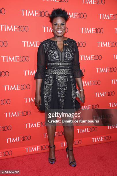 Comedian Leslie Jones attends the 2017 Time 100 Gala at Jazz at Lincoln Center on April 25, 2017 in New York City.