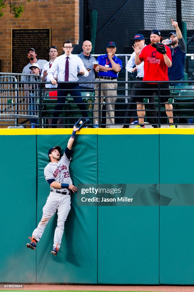 Houston Astros v Cleveland Indians