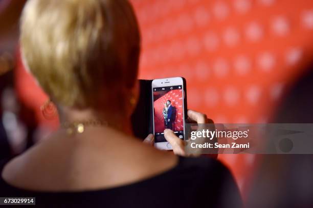 Tammy Reynolds photographs Blake Lively and Ryan Reynolds at the 2017 TIME 100 Gala at Jazz at Lincoln Center on April 25, 2017 in New York City.