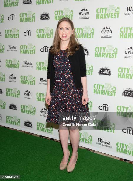 Chelsea Clinton attends the 23rd Annual City Harvest "An Evening of Practical Magic" Gala at Cipriani 42nd Street on April 25, 2017 in New York City.