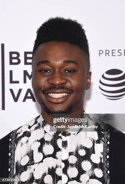 Stanley Kalu of "Live Colorfully" attends Tribeca Snapchat Shorts showing during 2017 Tribeca Film Festival at Cinepolis Chelsea on April 25, 2017 in...