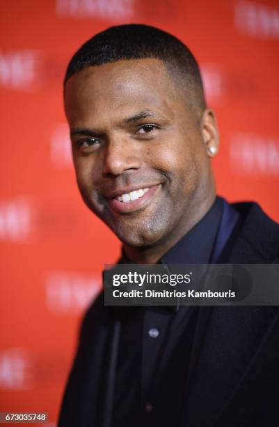 Actor A. J. Calloway attends the 2017 Time 100 Gala at Jazz at Lincoln Center on April 25, 2017 in New York City.