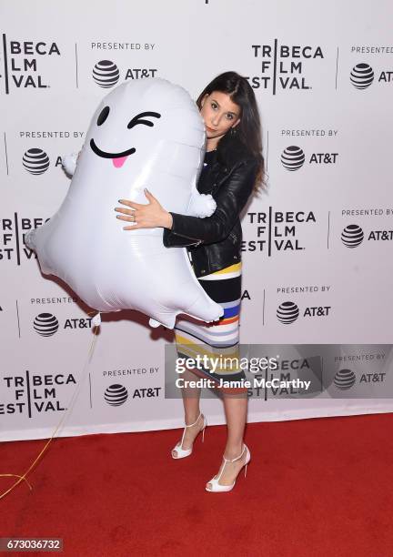 Anna Roisman of "Owen Wilson Dates Himself" attends Tribeca Snapchat Shorts showing during 2017 Tribeca Film Festival at Cinepolis Chelsea on April...