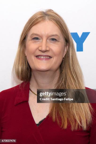 Jennifer Finney Boylan attends a conversation on transgender Identity and courage at 92nd Street Y on April 25, 2017 in New York City.