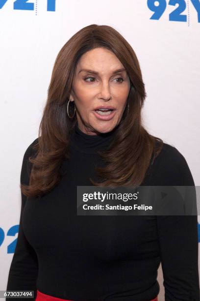 Caitlyn Jenner attends a conversation on transgender Identity and courage at 92nd Street Y on April 25, 2017 in New York City.