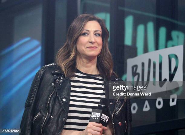 Ann Shoket appears to promote "The Big Life" during the BUILD Series at Build Studio on April 25, 2017 in New York City.