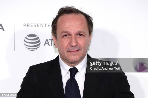 Arnaud Viard attends the "Paris Can Wait" premiere during the 2017 Tribeca Film Festival at BMCC Tribeca PAC on April 25, 2017 in New York City.