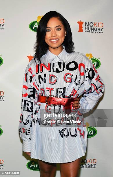 Chef/author/TV personality Ayesha Curry attends New York Premiere of the documentary "The Live Unprocessed Project" hosted by Arla Foods and No Kid...