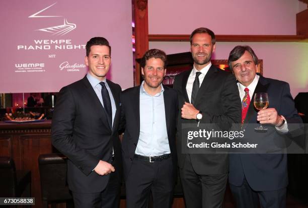 Peter Leuschner, Brand Manager Deutschland Glashuette Original, Philip Greffenius, Edition Sportiva, Marc Autmaring and Peter Pongratz during the...