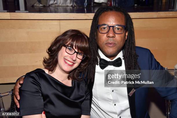 Julie Barer and Colson Whitehead attend the 2017 TIME 100 Gala at Jazz at Lincoln Center on April 25, 2017 in New York City.