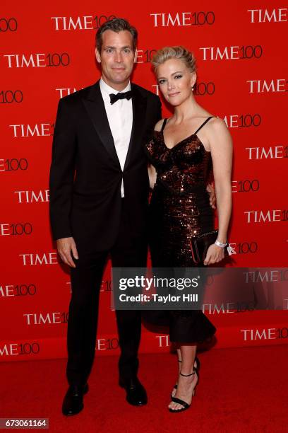 Douglas Brunt and Megyn Kelly attend the 2017 Time 100 Gala at Jazz at Lincoln Center on April 25, 2017 in New York City.