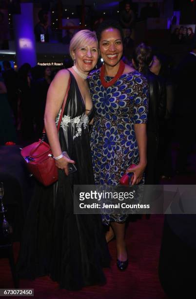 Glenda Gray and Mary-Ann Etiebet attend the 2017 Time 100 Gala at Jazz at Lincoln Center on April 25, 2017 in New York City.