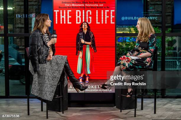 Writer Ann Shoket discusses "The Big Life" with the Build Series at Build Studio on April 25, 2017 in New York City.
