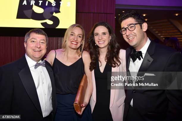Edward Felsenthal, Claire Howorth, Lauren Schuker Blum and Sam Jacobs attend the 2017 TIME 100 Gala at Jazz at Lincoln Center on April 25, 2017 in...