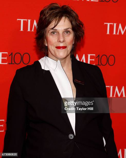 Barbara Lynch attends the 2017 Time 100 Gala at Jazz at Lincoln Center on April 25, 2017 in New York City.